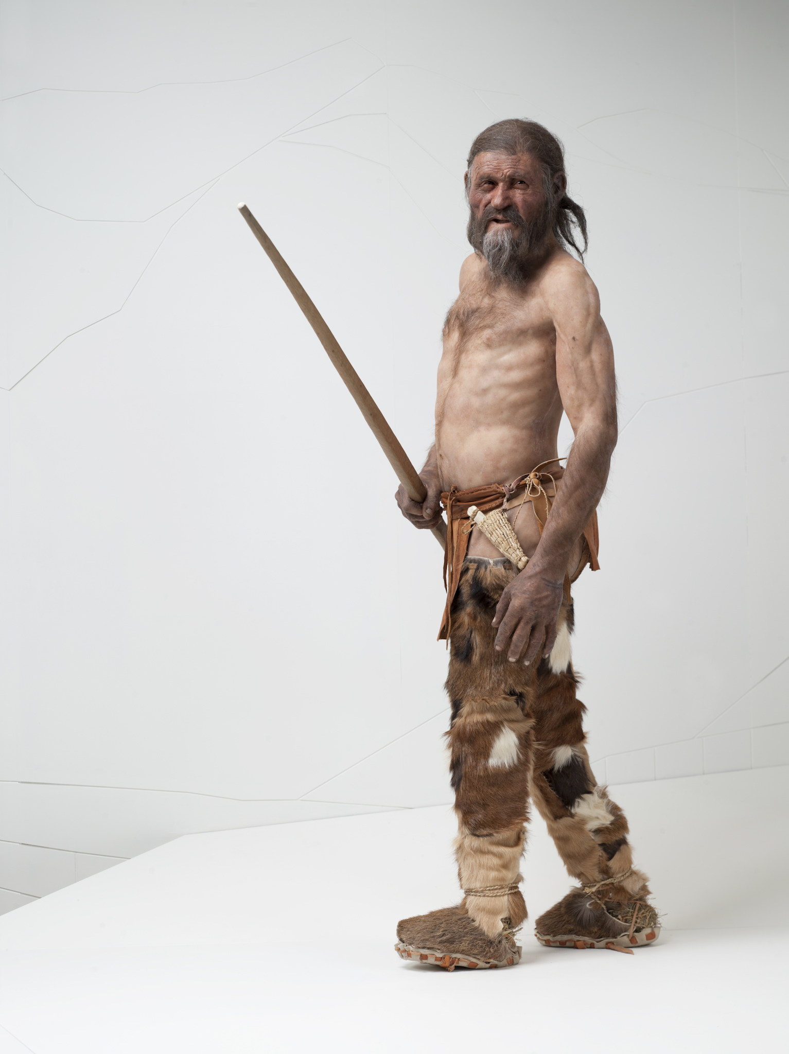 La ricostruzione dell'Uomo venuto dal ghiaccio © Museo Archeologico dell'Alto Adige